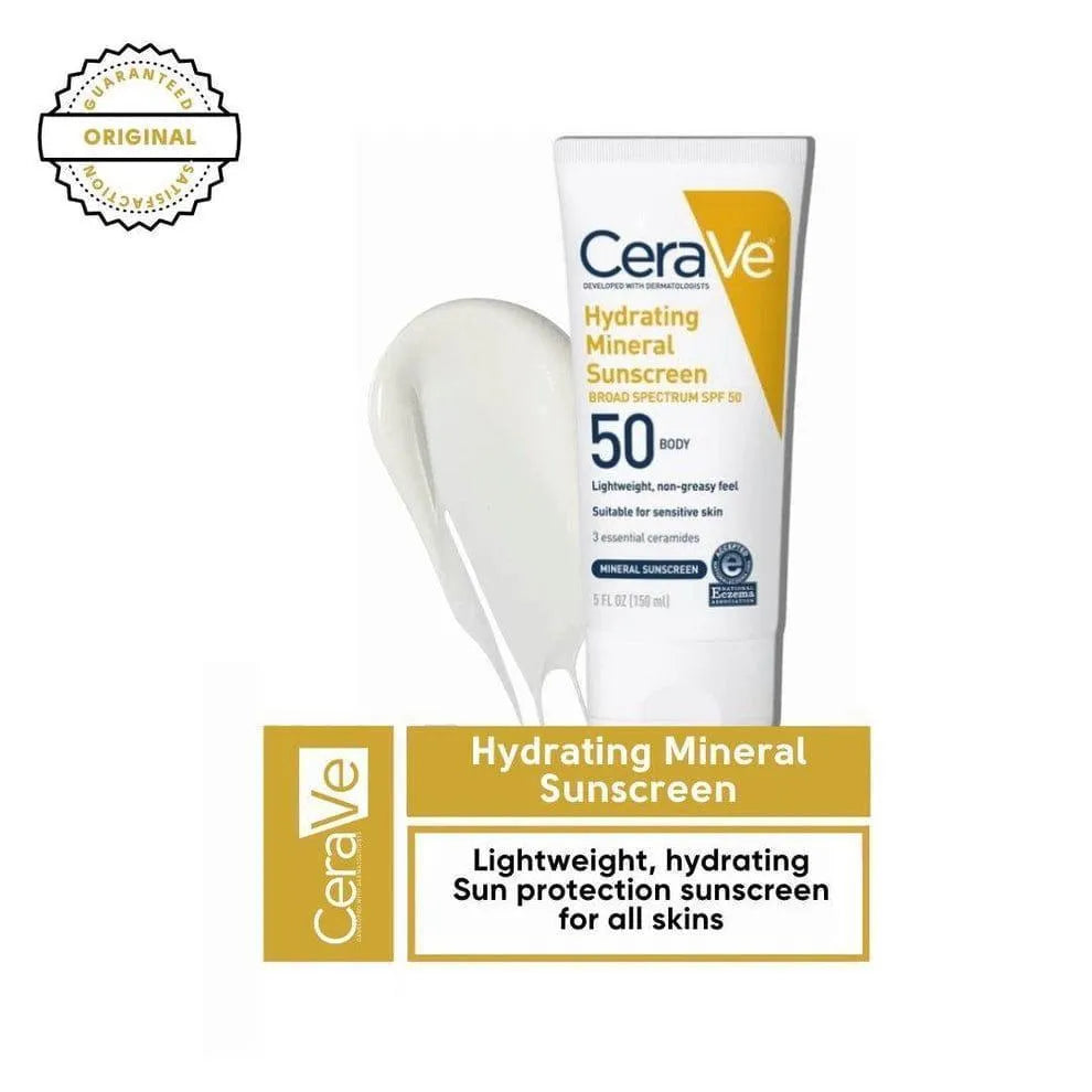 CeraVe Hydrating Sunblock 200ML SPF 50 body
