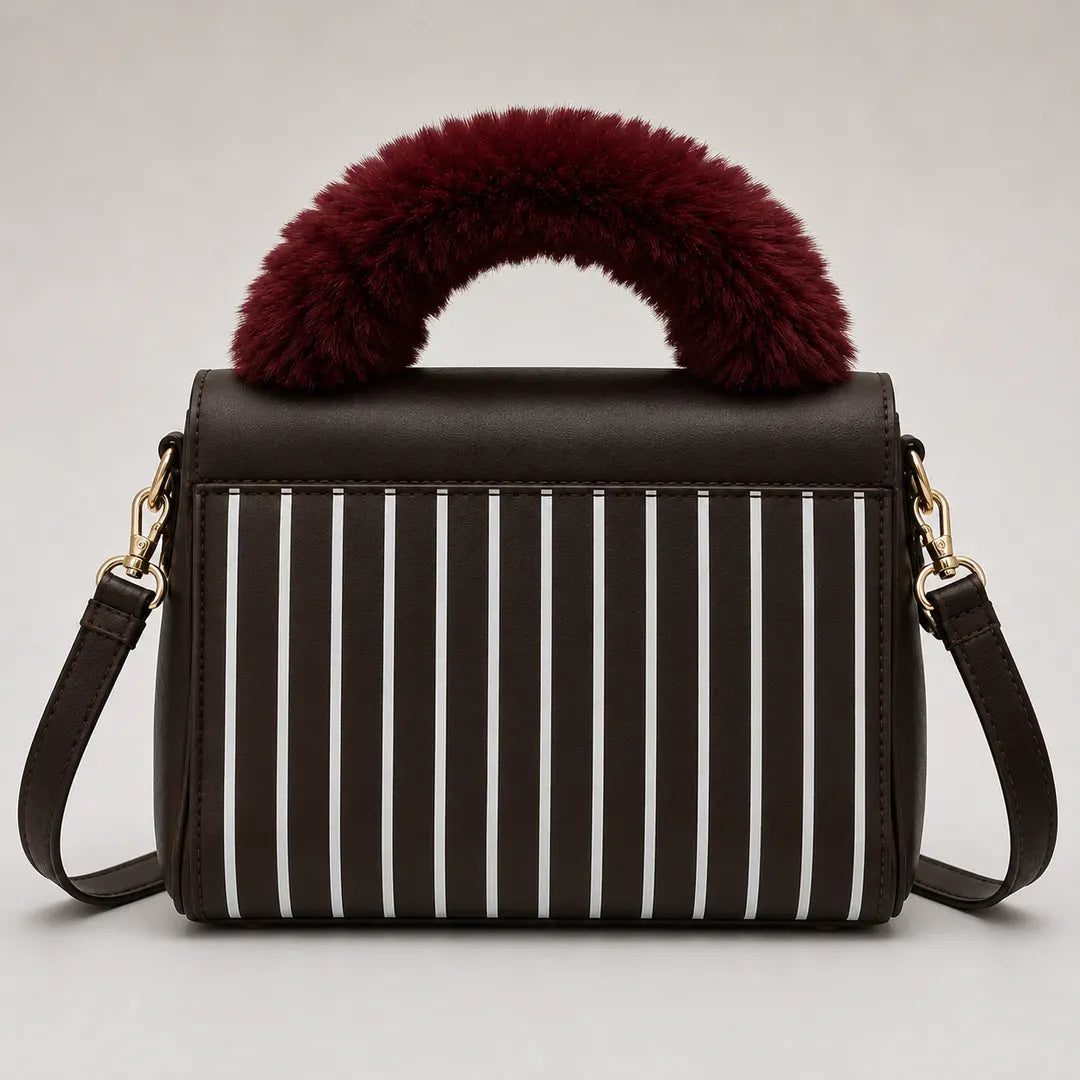 Gucci Style Rexin Printed Handbag