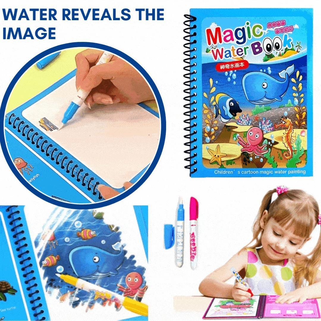 Magic Water Painting Board For Kids With Reusable Pen