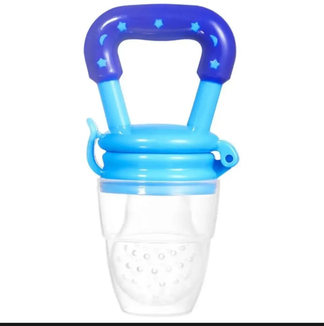 Baby Fruit Feeder With Textured Handle ,BPA-Free Multicoloured